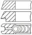 Кольца поршня 1,6-2,2 GOETZE 08-109407-10 (фото 1)