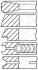 Кільця поршневі / MB LKW 97.5 (3/3/3/5.5/5.5) OM314/OM352/OM353/A/LA GOETZE 08-174307-10 (фото 1)
