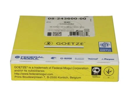 Комплект поршневых колец GOETZE 08-243600-00