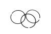Кольца поршневые RENAULT 2,0dCi M9R 84,00 2,5 x 2,0 x 2,0 mm GOETZE 08-422000-00 (фото 2)