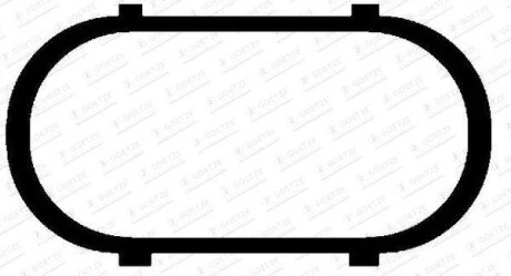 Прокладка коллектора BMW E36/E34 -98 впускного M50 (мин. 4 шт) GOETZE 50-026703-00