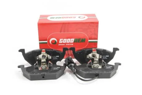 Тормозные колодки передние (без датчика) (19.8 мм) (система ATE) VAG 98- GOODREM RM1084