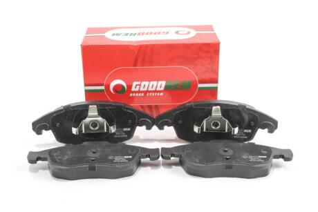 Тормозные колодки передние (18.8 мм) (система ATE) Berlingo Partner 08- GOODREM RM1150