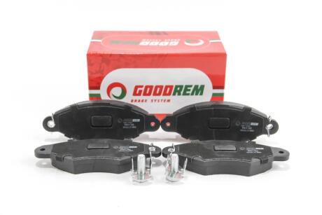 Гальмівні колодки пер. Kangoo 97-08 (Bosch) GOODREM RM1168