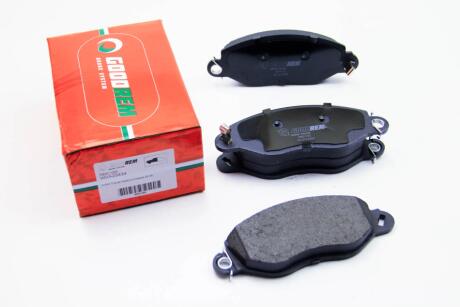 Колодки тормозные передние FORD TRANSIT 2000-2006 (FWD) GOODREM RM1185