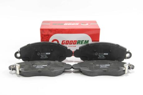 Гальмівні колодки пер. Transit (V184) 00-06 (RWD) GOODREM RM1186