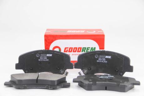 Гальмівні колодки пер. Santa Fe II/Carens IV/Sorento II/III 09- (Mando) GOODREM RM1289