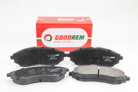 Гальмівні колодки пер. Aveo/Kalos (03-21) GOODREM RM1363