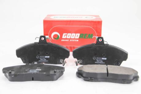 Гальмівні колодки пер. Honda Civic 91-05 (TRW) GOODREM RM1396