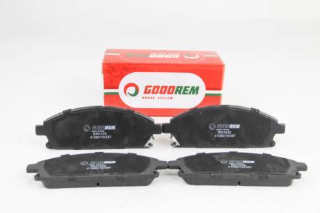 Гальмівні колодки пер. Nissan X-Trail 01-13/Pathfinder 97-04 (sumitomo) (159x55,9x16) GOODREM RM1435