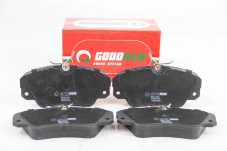Гальмівні колодки пер. Opel Omega 94-01 GOODREM RM1451