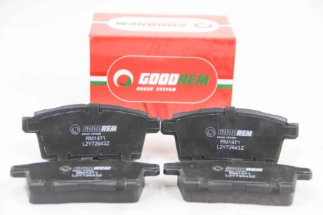 Гальмівні колодки зад. Mazda CX-7/CX-9 07- GOODREM RM1471