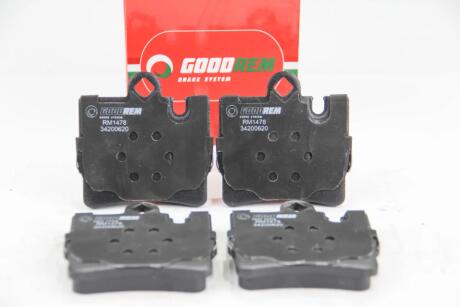Гальмівні колодки зад. MB W220/C215 98- (ATE) GOODREM RM1478