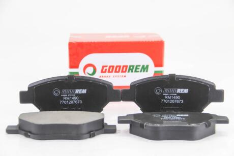 Гальмівні колодки пер. Megane (03-08) GOODREM RM1490