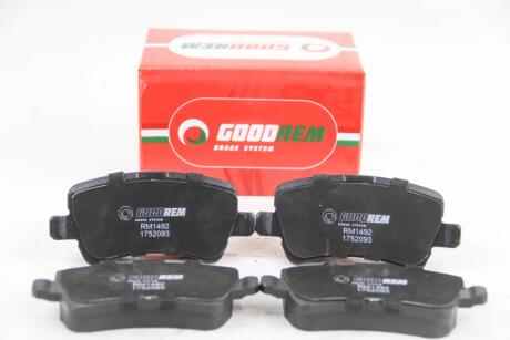 Гальмівні колодки зад. Ford Galaxy/S-Max 06-15 (TRW) GOODREM RM1492