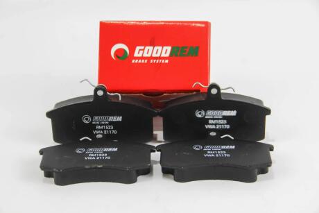 Гальмівні колодки пер. VAZ 2108 -10 GOODREM RM1523