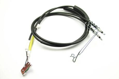 Трос ручного гальма зад. Connect 02- Л=Пр. (низька база/+ABS) (1818/1695X2) GOODREM RM4127