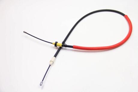 Трос ручного гальма зад. Clio II 1.2/1.4 i 98- Л. (барабан) (1263/1000) GOODREM RM4465