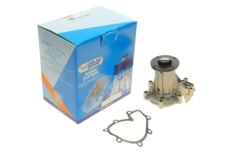 Насос охолоджуючої рідини MERCEDES 124 (W124), 124 T-MODEL (S124), 190 (W201), C (W202), C T-MODEL (S202), E (W124), E (W210), E T-MODEL (S124), E T-MODEL (S210), G (W460) 2.0-3.4D 12.79- GRAF PA1261