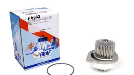 Насос охолоджувальної рідини, охолодження двигуна GRAF PA683