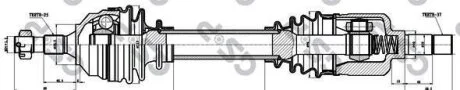 - Напіввісь GSP 210268