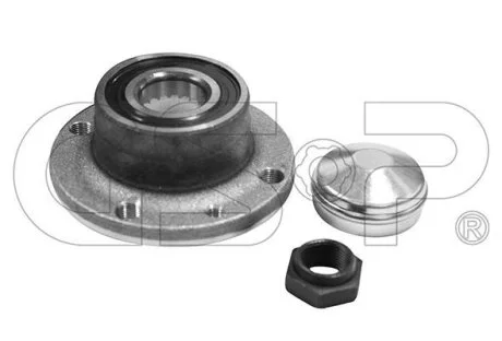 Підшипник задньої ступиці Fiat Punto/Panda/Brava/Doblo(без ABS) GSP 9230044K