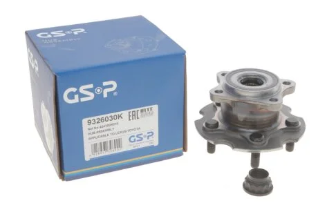 Підшипник маточини (комплект) GSP 9326030K