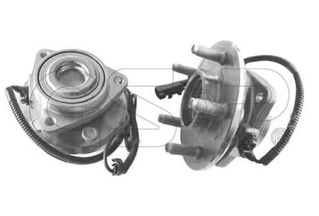 - Ступиця колеса GSP 9332006