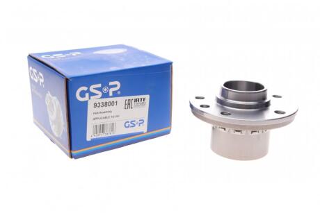 Пiдшипник ступицi пер./зад. VW Touareg 2.5 R5 Tdi 03-10/ T5 1.9Tdi-3.2 V6 03- GSP 9338001