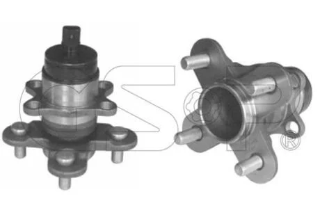 - Ступиця колеса GSP 9400099