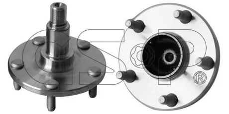 Шийка осі, підвіска коліс GSP 9499084