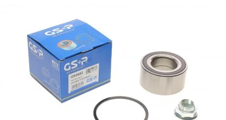 Подшипник ступицы (передней) Renault Megane III/Fluence 08- (42x80x39) (+ABS) GSP GK6682