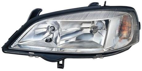 OPEL Фара основна галоген HB3+H7 прав. Astra G 98- HELLA 1EG 007 640-321