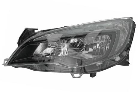 Фара OPEL ASTRA J 10- (чёрная) лев. HELLA 1EG 010 011-371