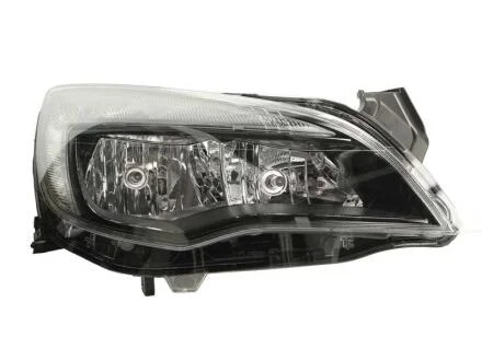 OPEL Фара основна галоген з мотором,H7/H7 W21/5W прав.Astra J 09- HELLA 1EG 010 011-621