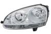 VW Фара основна галоген з мотором,без ламп H7/H7 PY21W W5W прав.Golf V,Jetta III 04- HELLA 1EG 247 007-581 (фото 1)