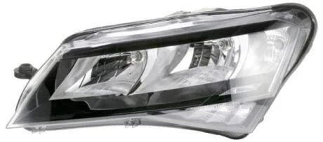 Фара основна, лів, галоген, SKODA SUPERB (3V3), 03/15 - HELLA 1EJ 011 939-011