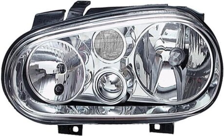Фара VW Golf IV (с противотуманкой) 99-06 левая HELLA 1EL 007 700-051