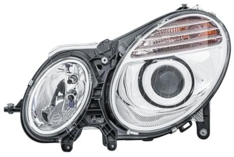 DB Фара основна галоген з мотором,з лампами H7/H7 PY21W W5W лів.W211 02- HELLA 1EL 009 260-071
