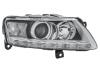HELLA VW Фара основна Bi-Xenon з мотором,з лампами,без газоразр.лампи,без предвк.прибора D3S/H7 PY21W з денне.світлом прав.Audi A8 04- 1EL 009 925-521