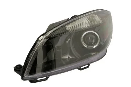 Фара основна, лів, черн, H7 SKODA FABIA II HELLA 1EL 010 417-491