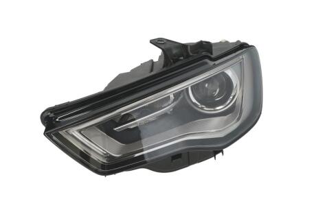 VW Фара основная Bi-Xenon (черная) с мотором,без ламп,без предвк.прибора D3S PSY24W лів.Audi A3 12- HELLA 1EL 010 740-311