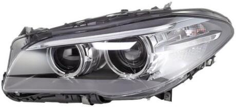 BMW Фара основна Bi-Xenon з мотором,без ламп,без предвкл.прибора D1S PY24W з денне.світлом лів..5 F10 07/13- HELLA 1EL 011 087-711