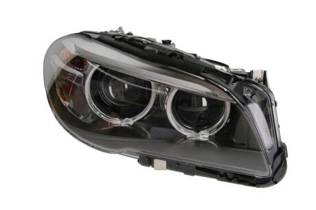 BMW Фара основна Bi-Xenon з мотором,без ламп,без предвкл.прибора D1S PY24W з денне.світлом прав..5 F10 07/13- HELLA 1EL 011 087-721