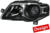 Фара  VW Passat B6  05-  к-т (черные)  TUNING 1EL 247 014-831