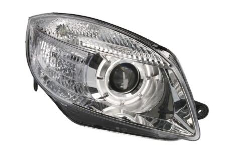 Фара основна прав., галоген, Н7/Н7, SKODA FABIA / ROOMSTER HELLA 1EL 247 025-261