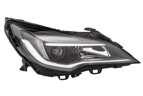 OPEL Основна фара права, Галоген ASTRA K (B16) 15- HELLA 1EL354 829-021