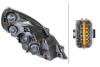 RENAULT фара основна галоген,без мотора,H7/H1 PY21W W5W лів.Master III,Opel Movano B 10- HELLA 1ER010 117-191 (фото 2)