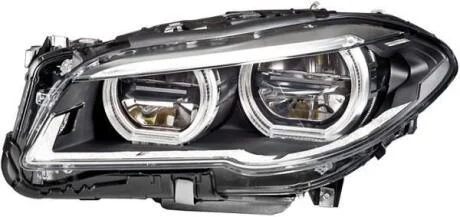Фара основна, прав, LED, адаптив, BMW 5 (F10, F18), 07/13 - HELLA 1EX 011 072-921
