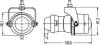 Фара противотуманная universal 12V (компл. 2 шт.) HELLA 1NL 008 090-821 (фото 2)